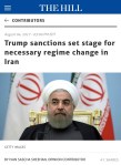1 – Dr. Ivan Sascha Sheehan | Trump Sanctions Set Stage for Necessary Regime Change in Iran | The Hill | 4 AUG&nbsp;2017