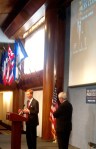 Dr. Ivan Sascha Sheehan at the National Press Club with Speaker Newt Gingrich on September 10,&nbsp;2012