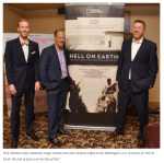 Dr. Ivan Sascha Sheehan at NatGeo Hell on Earth&nbsp;Premiere