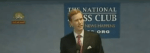 Dr. Ivan Sascha Sheehan TV Screenshot at National Press&nbsp;Club