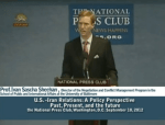 Dr. Ivan Sascha Sheehan TV Screenshot at National Press&nbsp;Club