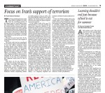 Trump is Right to Focus on Iran’s Support of&nbsp;Terrorism