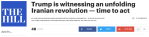 SHEEHAN & TANTER | Trump Faces an Unfolding Iranian Revolution–Time to Act | The Hill | 3 JAN&nbsp;2018
